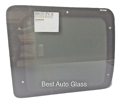 Fits:1996-1998 Ford Econoline Side Rear Left Back Window Glass Stationary 5Holes