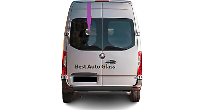 Fits:2019-2022 Mercedes Benz Sprinter 144",170" WB Van Left Rear Back Glass