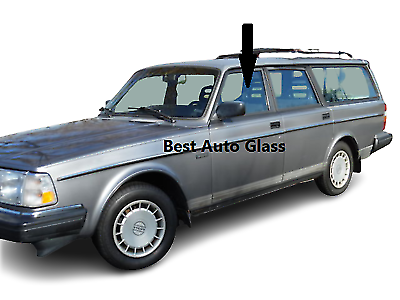 Fit 1974-1993 Volvo 4D Sedan& Station Wagon Driver Front Left Door Window Glass