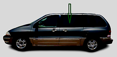 Fits: 1999-2002 Ford Windstar Van Driver Side Left Rear Sliding Cargo Door Glass