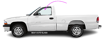 Fit 1997-2003 Dodge Dakota Pickup 2Door Driver Side Left Front Door Window Glass