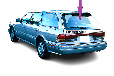 Fit 1993-1996 Mitsubishi Diamante 4D Station Wagon Rear Back Window Glass-Heated