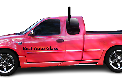 Fit 98-04 Ford FSeries F150 2DR Driver Left Side Quarter Window Glass Stationary