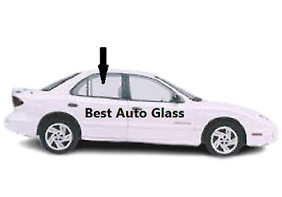 Fit 1995-2005 Chevrolet Cavalier 4D Sedan Passenger Rear Right Door Window Glass