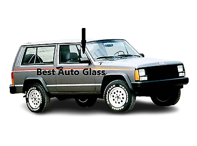 Fits: 1992 Jeep Cherokee 2&4 Door -Comanche Pickup 2D STN Front Right Vent Glass