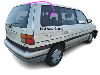 Fits 1996-1998 Mazda MPV Mini Van Passenger Side Rear Right Quarter window Glass