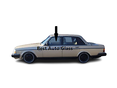 Fit 1974-1993 Volvo 4D Sedan& Station Wagon Driver Front Left Door Window Glass