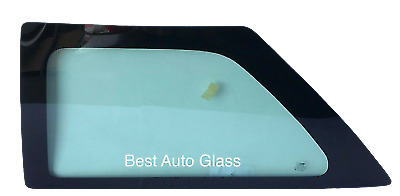 Fits: 1998-2000 Geo,Chevrolet Metro, Suzuki Swift Hatch Left Side Quarter Glass