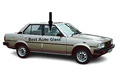 Fit: 1980-1981 Toyota Corolla 4D Sedan &Station Passenger Front Right Door Glass