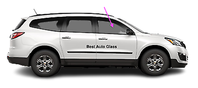 Fits 07-17 Acadia Traverse 07-10 Outlook Front Passenger Right Door Glass Window