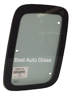 Fits 1997-1998 Ford F150 & F250LD Driver Left Quarter Window Glass Movable Clear