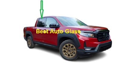 Fits: 2017-2023 Honda Ridgeline Rear Right Passenger Door Window Glass Dark Tint