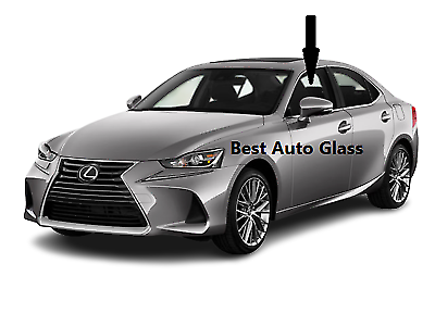 Fits: 2014-2020 Lexus IS250 IS350 IS300 IS200t Driver Left Side Front Door Glass