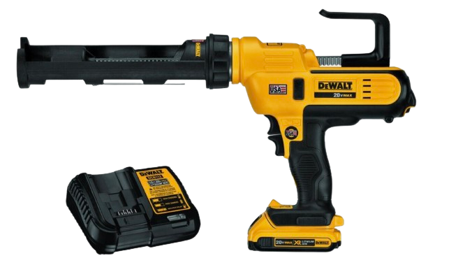 DeWalt DCE560D1 20V 10oz / 300ML ADHESIVE CAULKING GUN KIT