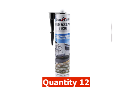 DEKALIN Dekaseal 8936 Elastic Adhesive & Sealant Cartridge Anthracite 310 ml -12