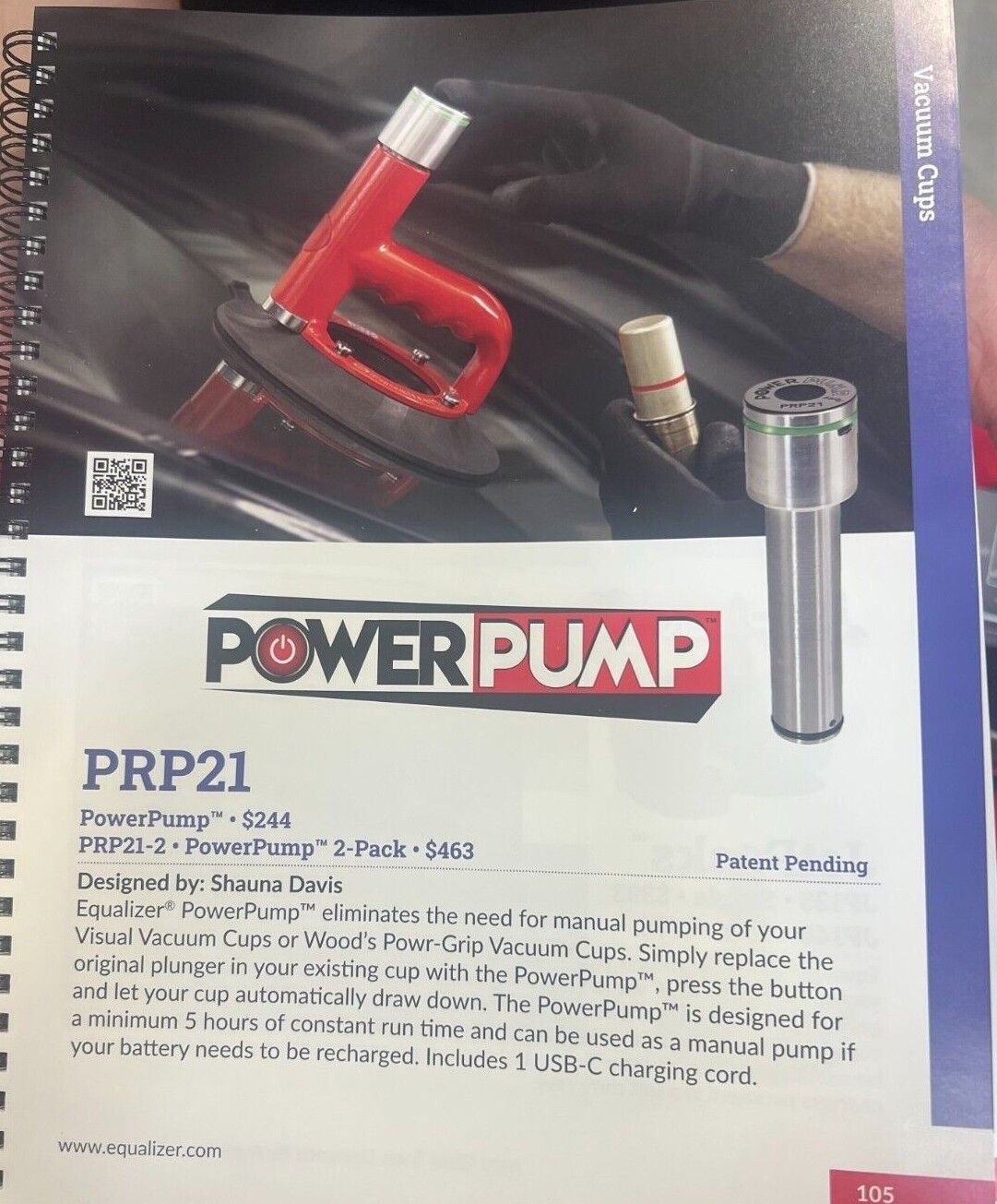 Equalizer Power Pump™ - PRP21-2 Auto Glass Tool (2)