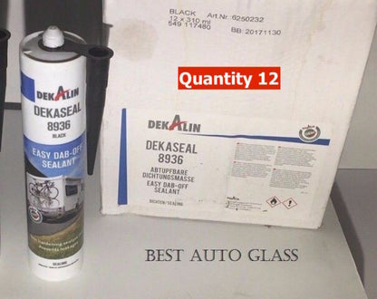 DEKALIN Dekaseal 8936 Elastic Adhesive & Sealant Cartridge Anthracite 310 ml -12